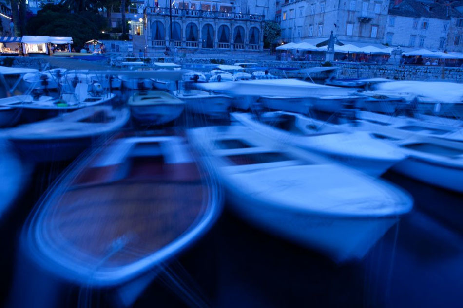 Blaue Lagune - Hafen von Hvar, Kroatien