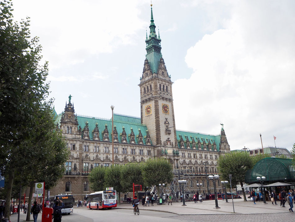 Das Rathaus Hamburg