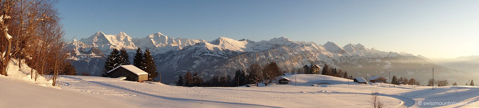 Panoramaweg Niederhorn Waldegg - 18.02.2013