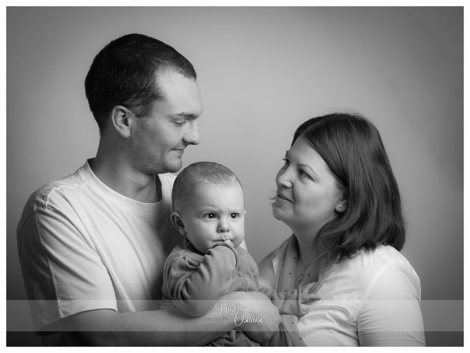 Photo de couple en noir et blanc Phot'Osmose