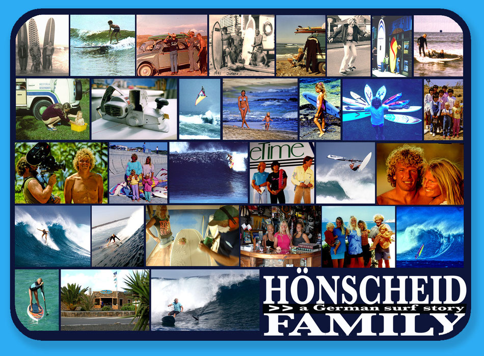 Hönscheid Family living in Corralejo , Fuerteventura running the north shore surfshop in lajares , fuerteventura