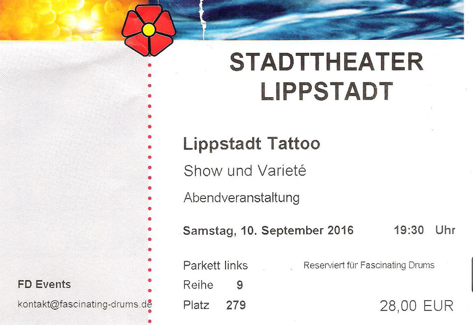 Nr. VII - 10.09.2016 - Lippstadt Tattoo 2016 - Stadttheater, Lippstadt