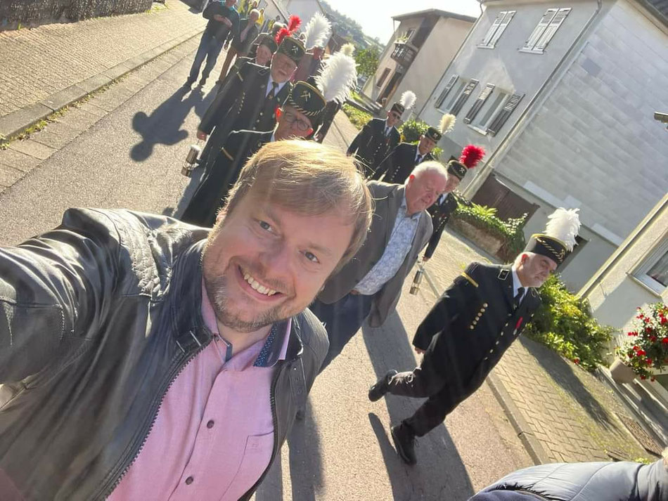 " Und das jährliche Selfie darf auch nicht fehlen "
