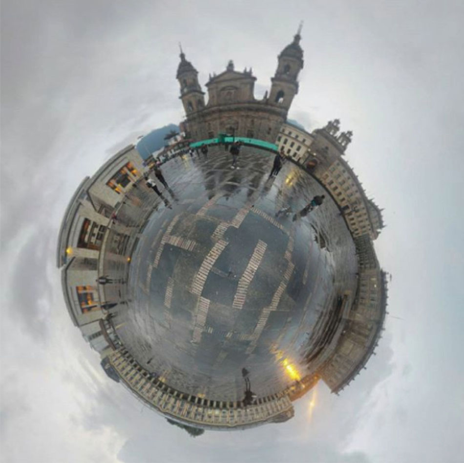 fotografía 360 Plaza de bolivar Bogotá ArnicoEstudio.com