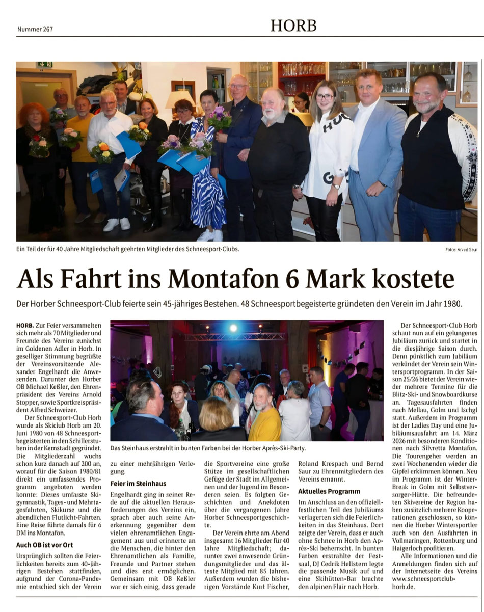 Südwest Presse, 19. November 2025