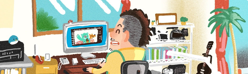 情報を楽しいイラストで伝えます。富山県のイラストレーター/似顔絵師 山崎たかしのアトリエ