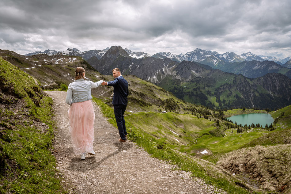 Hochzeit Nebelhorn Oberstdorf