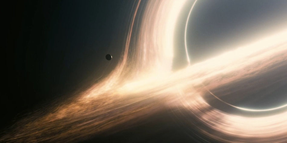 Das Schwarze Loch  Gargantua - aus Interstellar