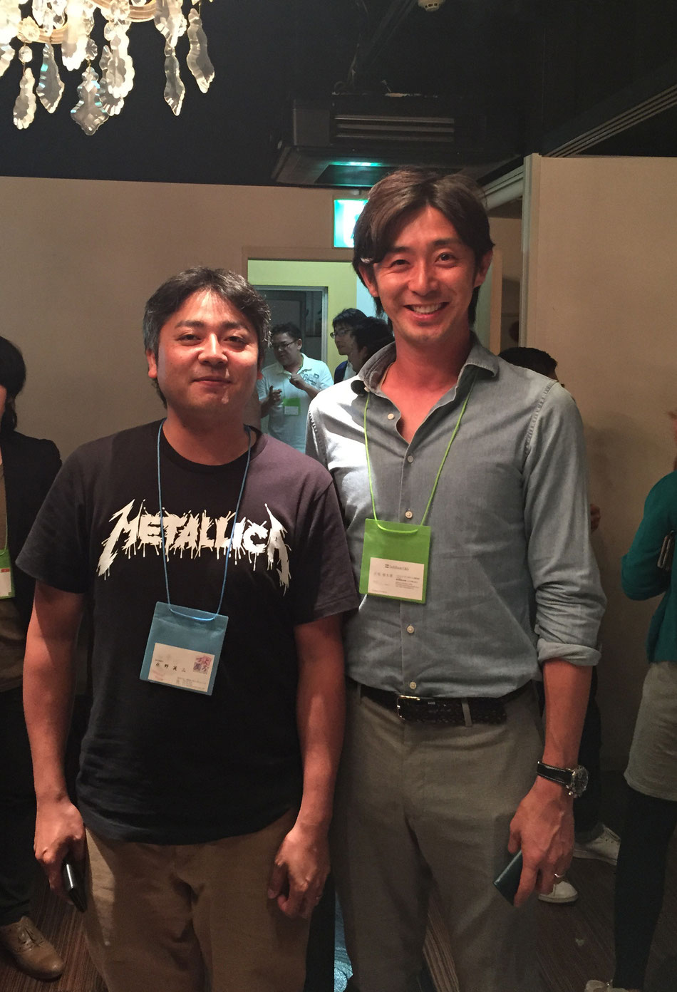 元ソフトバックホークス投手、現ソフトバンクC&Sの江尻慎太郎さんと
