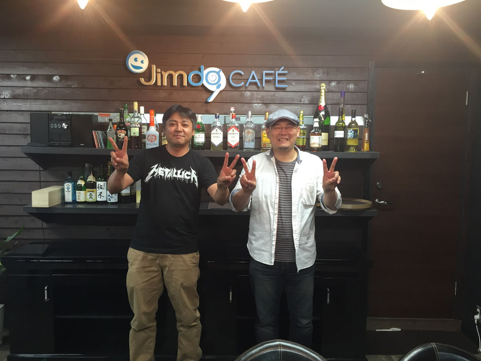 JimdoCafe 名古屋 オーナーの野崎さんと