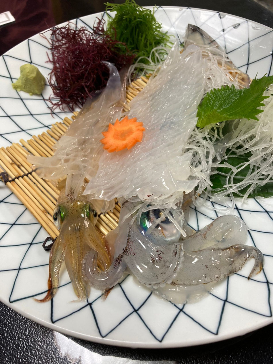 大和　呼子のイカ