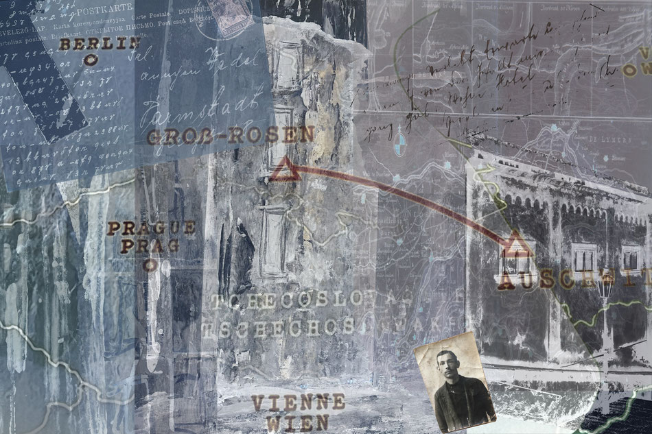 Arbeit gegen das Vergessen, Fotomontage, fap, 60x40