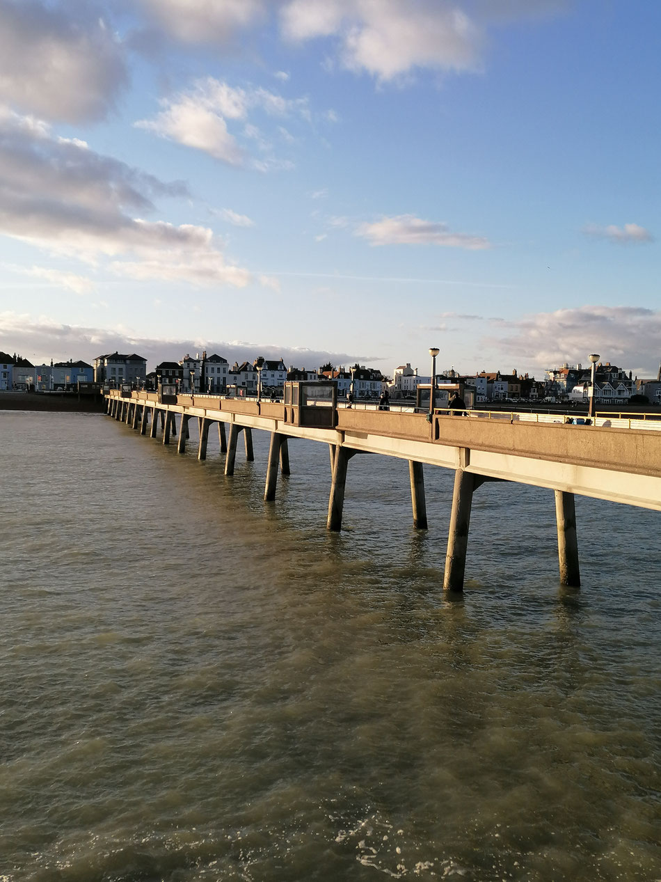 Deal Pier Looking Towards Town. Photo: MSmith