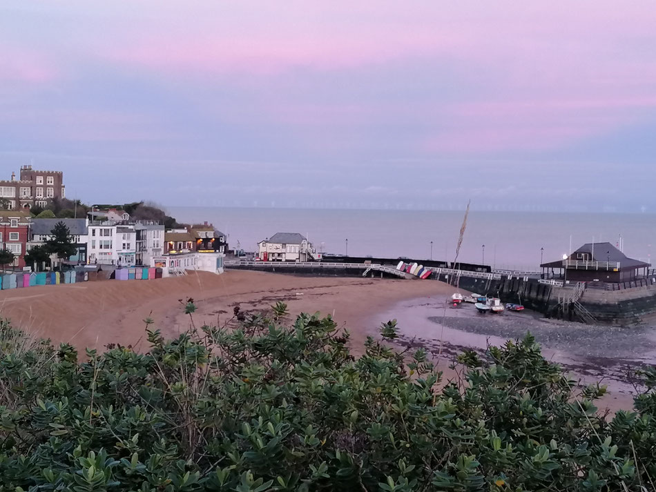 Beautiful Viking Bay Sunset, Broadstairs. Photo: MSmith