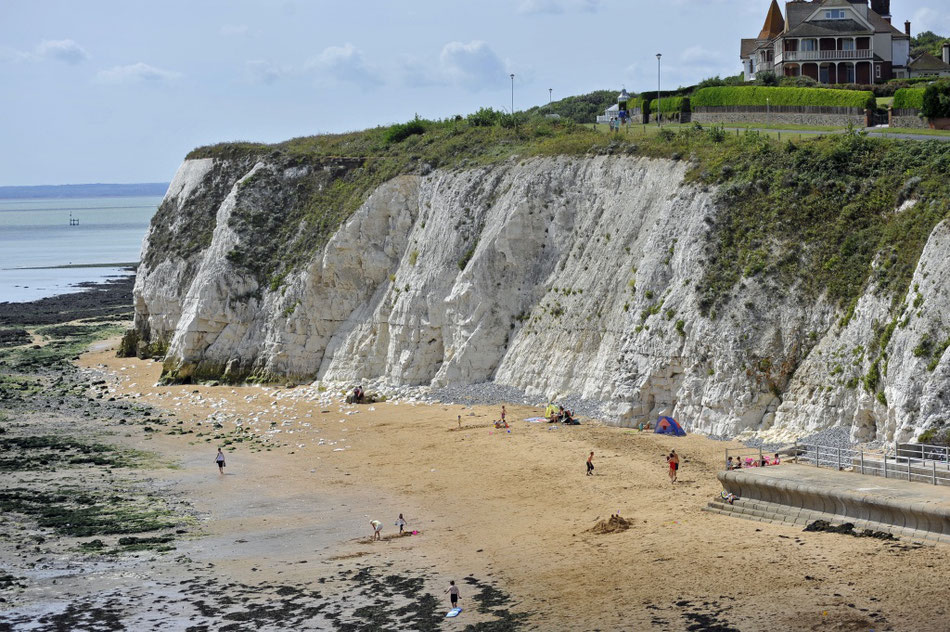 Unspoilt Dumpton Gap, Broadstairs. Image: Thanet Tourism