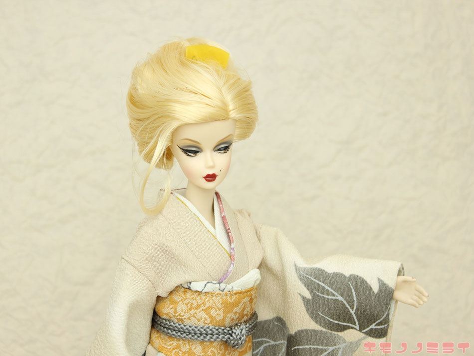 バービー　着物,Barbie kimono,Poppy Parker Furisode,FR NIPPON Wafuku,MISAKI Japan