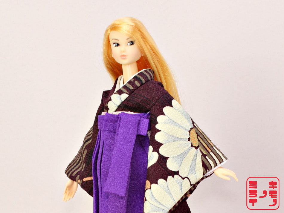 Jenny kimono,Momoko 袴,Pullip 着物