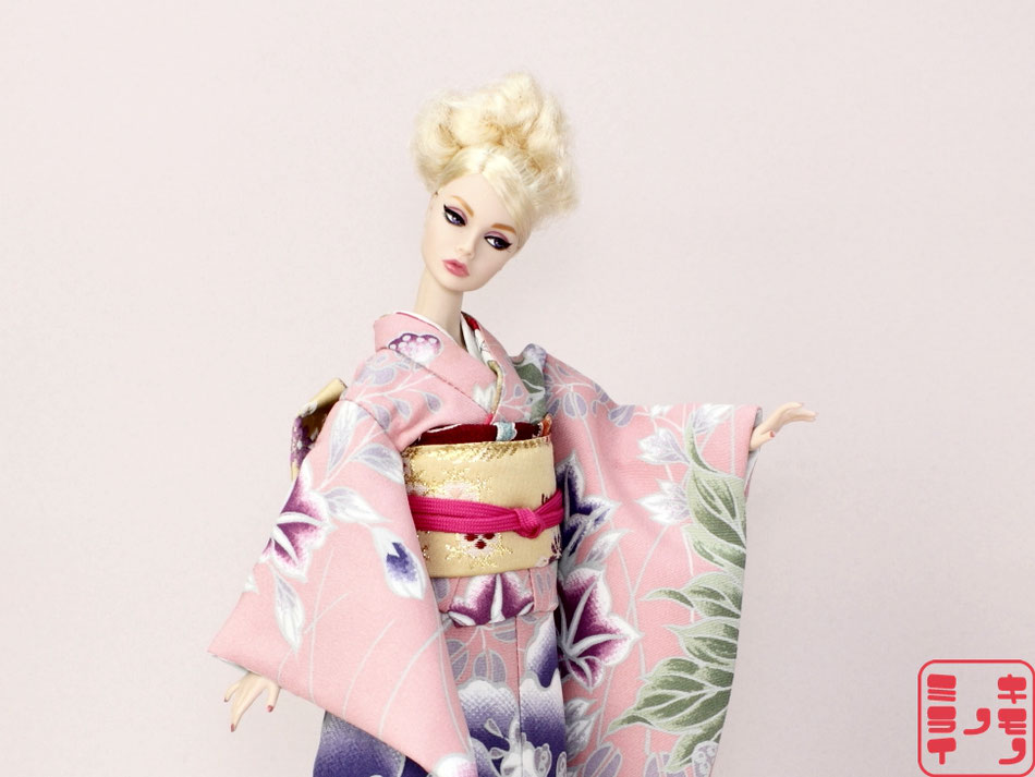 バービー　着物,Barbie kimono,Poppy Parker Furisode,FR NIPPON Wafuku,MISAKI Japan