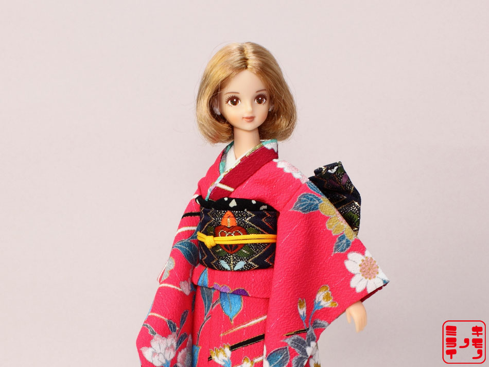 ジェニー振袖、momoko振袖,Pullip kimono