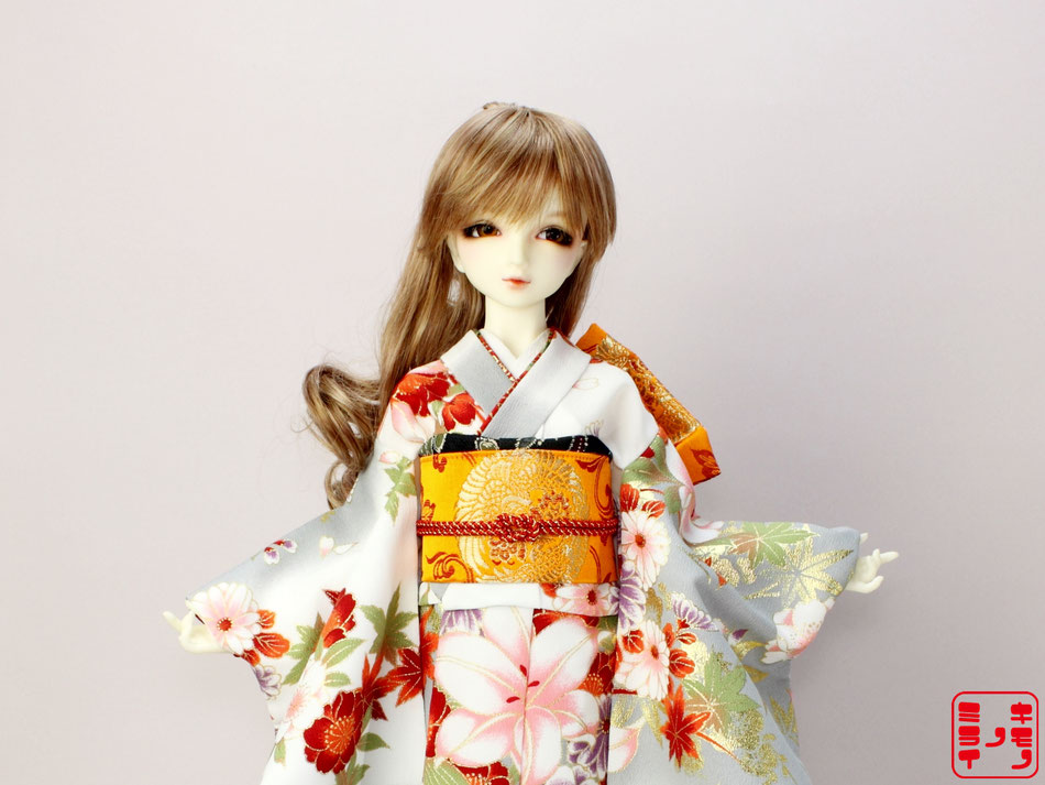 SD kimono,Super Dollfie 着物,ドルフィー　和装