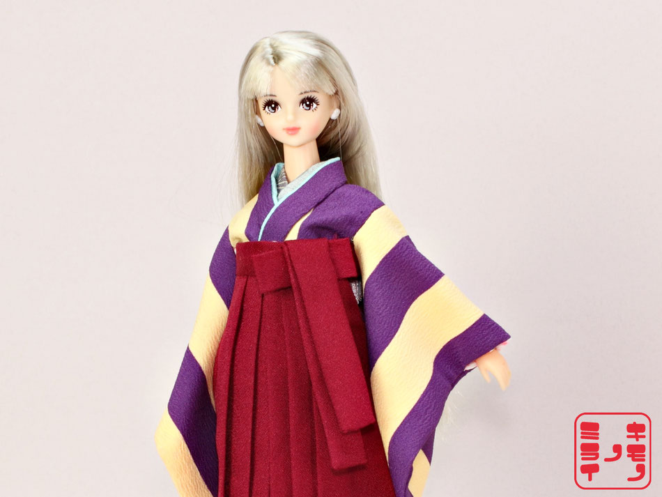 Jenny kimono,Momoko 袴,Pullip 着物