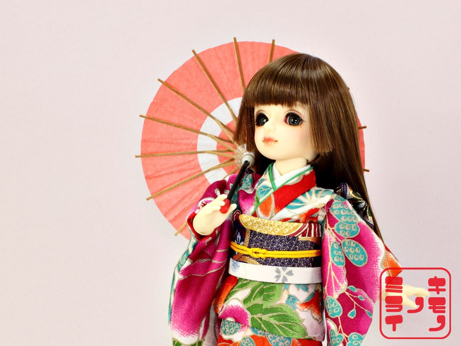 和 YS振袖セット2 幼SDサイズ - ドール着物 通販 キモノノミライ