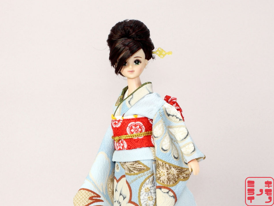 ジェニー　振袖、momoko　振袖、プーリップ　振袖、Pullip kimono,Momoko kimono