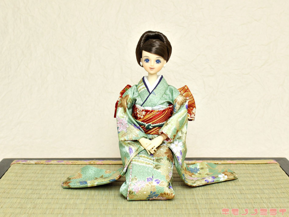 ドール　着物,doll kimono,キャッスル　ジェニー 