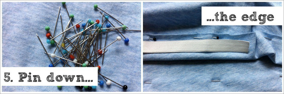 How to make a rectangle skirt, step 5