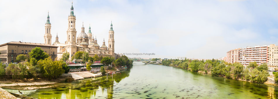 Zaragoza, arquitectur, basilica del pilar, el pilar, ria ebro, aragón, fiestas del pilar, paisaje