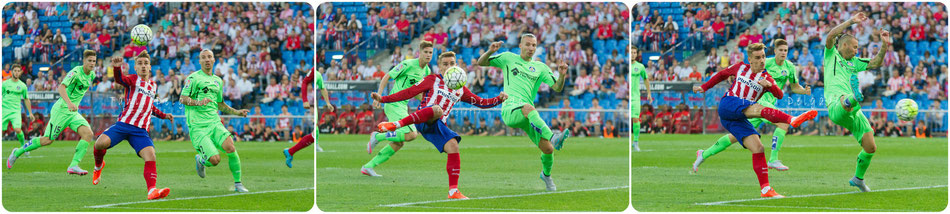 griezmann, gol, fotografia deportiva, atletico de madrid, vicente calderon, futbol, ligabbva