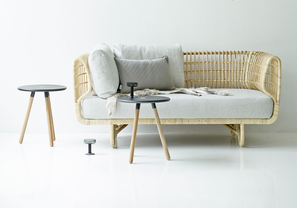 Danaé Balland décoration blog rotin Cane Line canapé Nest