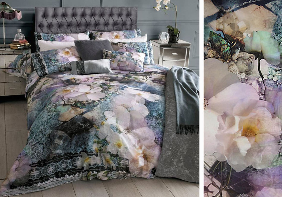 Linge de lit fleurs Ted Baker