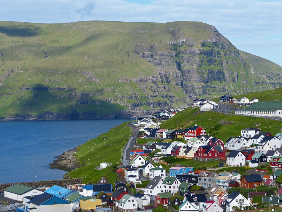 Das schöne Dorf Eiði