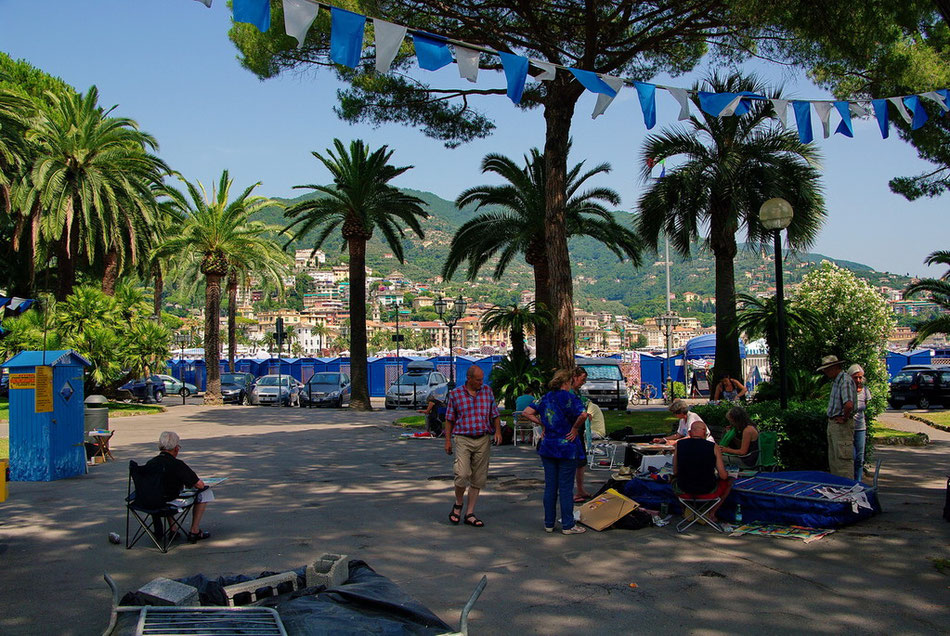 Rapallo, Strand-Promenade
