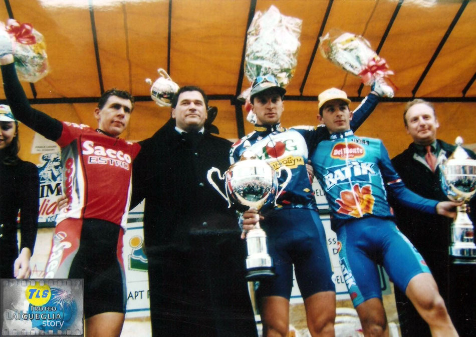 Foto courtesy: Archivio TLS, Bartoli sul podio con Frattini e Casagrande.