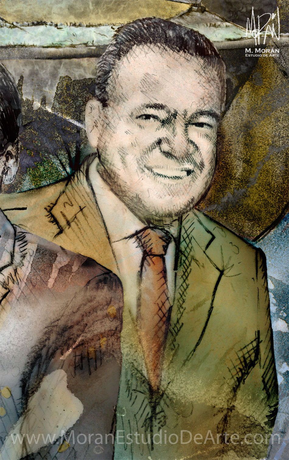 Aurelio Marín Huazo Secretario de Gobierno durante el periodo del Gobernador Manuel Ángel Núñez Soto