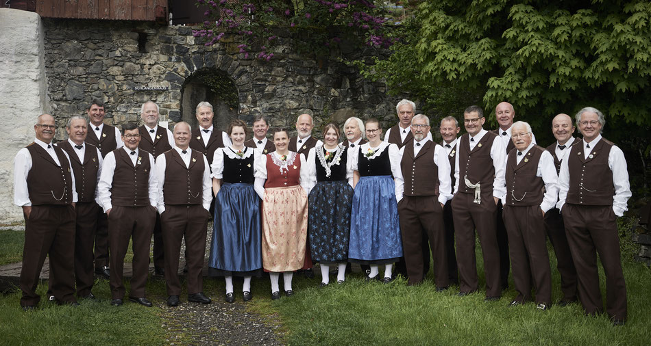 Jodelklub Alvier am Eidgenössischen Jodelfest in Zug 2023