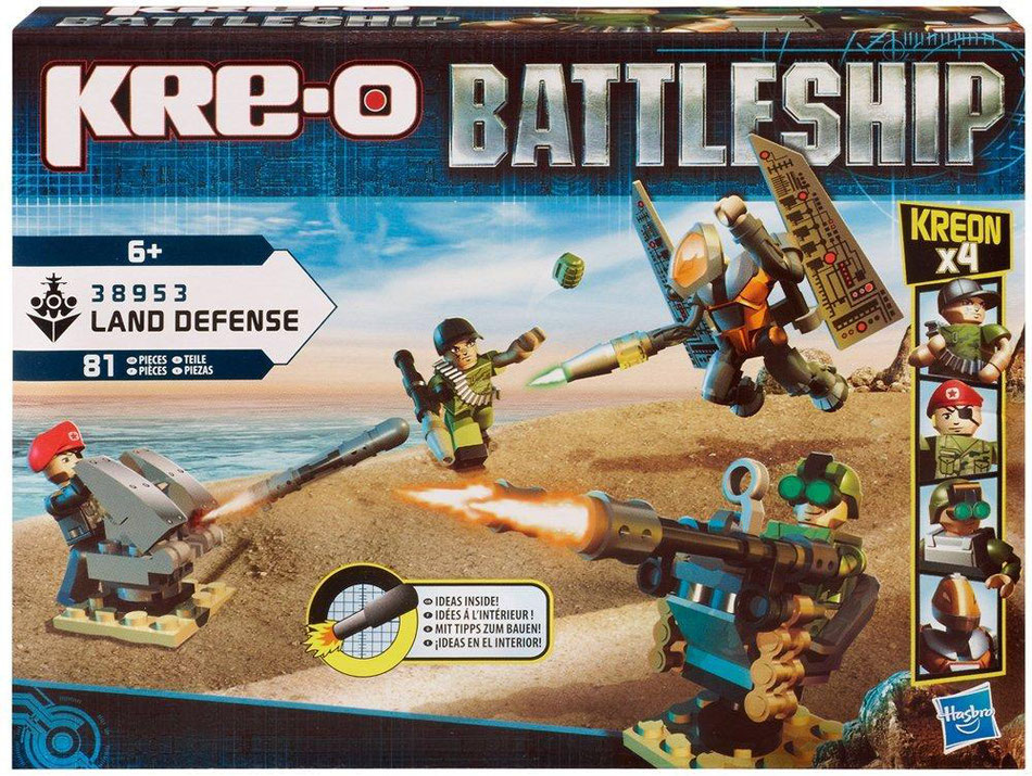 kreo kreo lego building blocks hasbro land defense