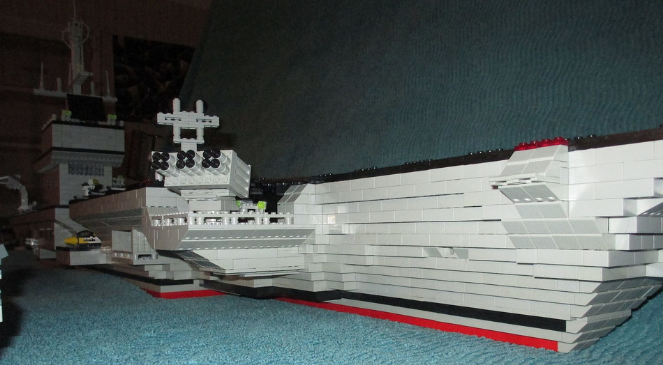 USS Kitty Hawk megabloks probuilder double size lego compatible