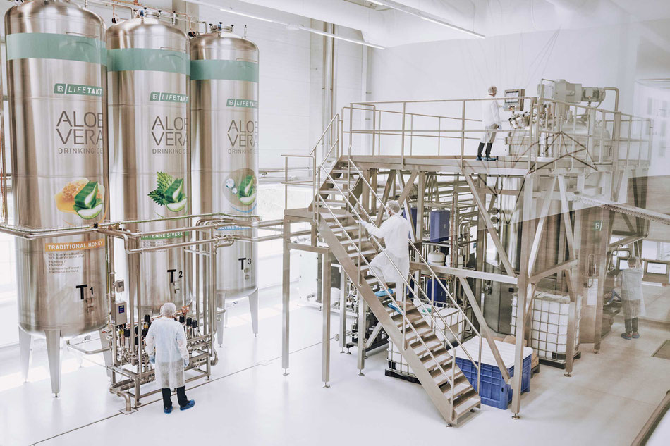 La nouvelle usine de production d'aloe vera LR Health & Beauty