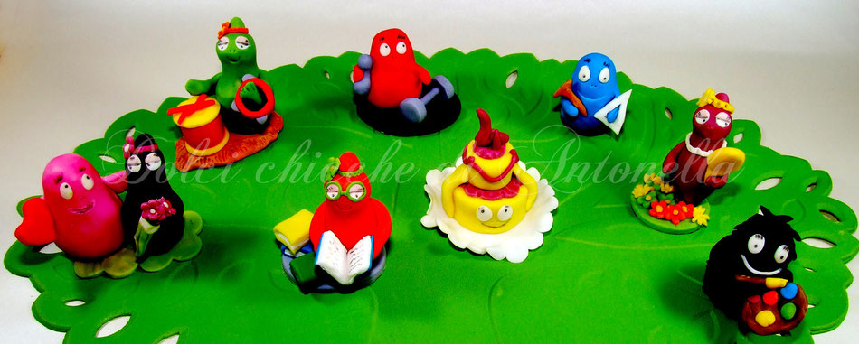 cake topper barbapapa www.dolcichicchediantonella.com