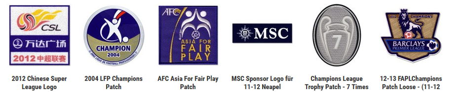 Patches Fur Fussball Trikots Trikot Check De Fake Oder Original