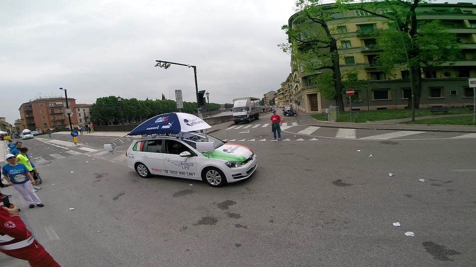 Wings for Life World run in Mailand 2014