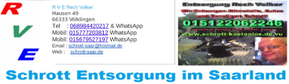 schrott-abholung-saars Webseite!