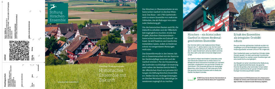Prospekt Stiftung Hirschen-Ensemble