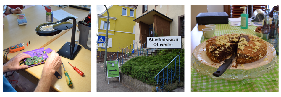 Reparatur, Stadtmission Ottweiler, Kuchen