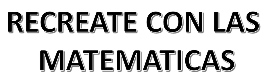 Página web de recreateconlasmatematicas