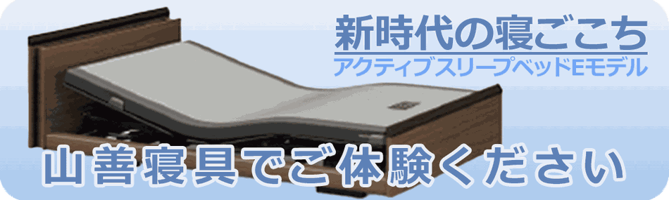 新時代の寝心地　アクティブスリープベッド