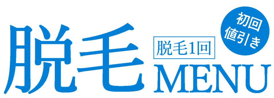 メンズサロンフジイ 脱毛 メニュー 見出し